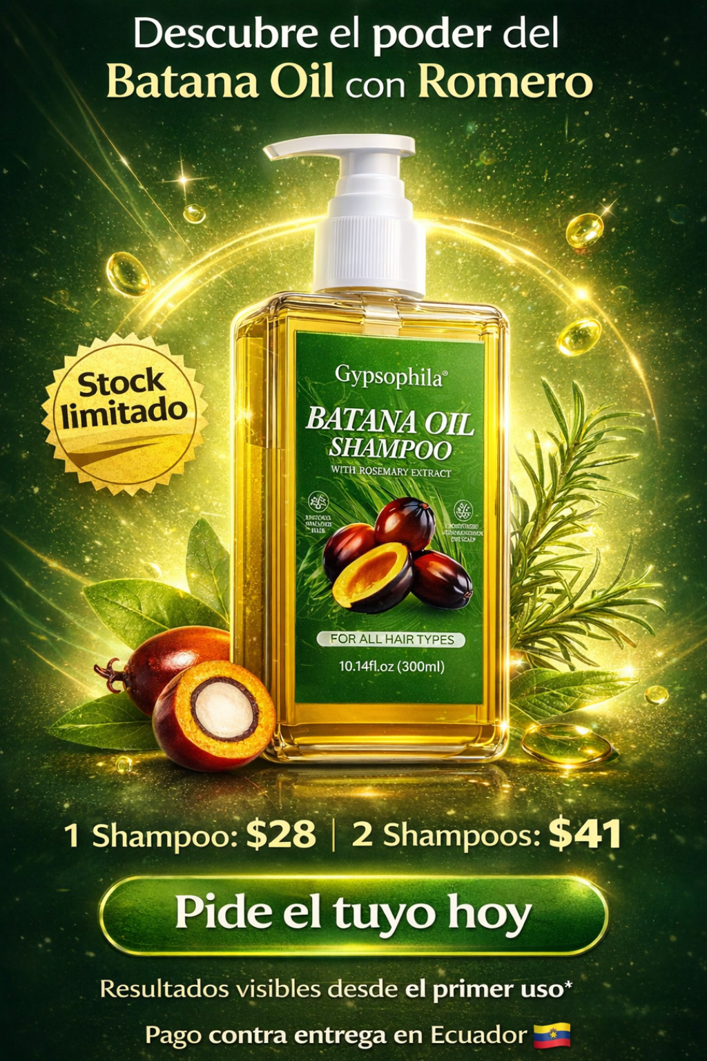 Shampoo Bata Oil