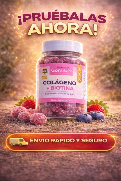 Gomitas De Colageno Con Biotina
